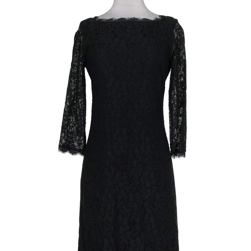 DVF Zarita Lace Dress (BLACK)